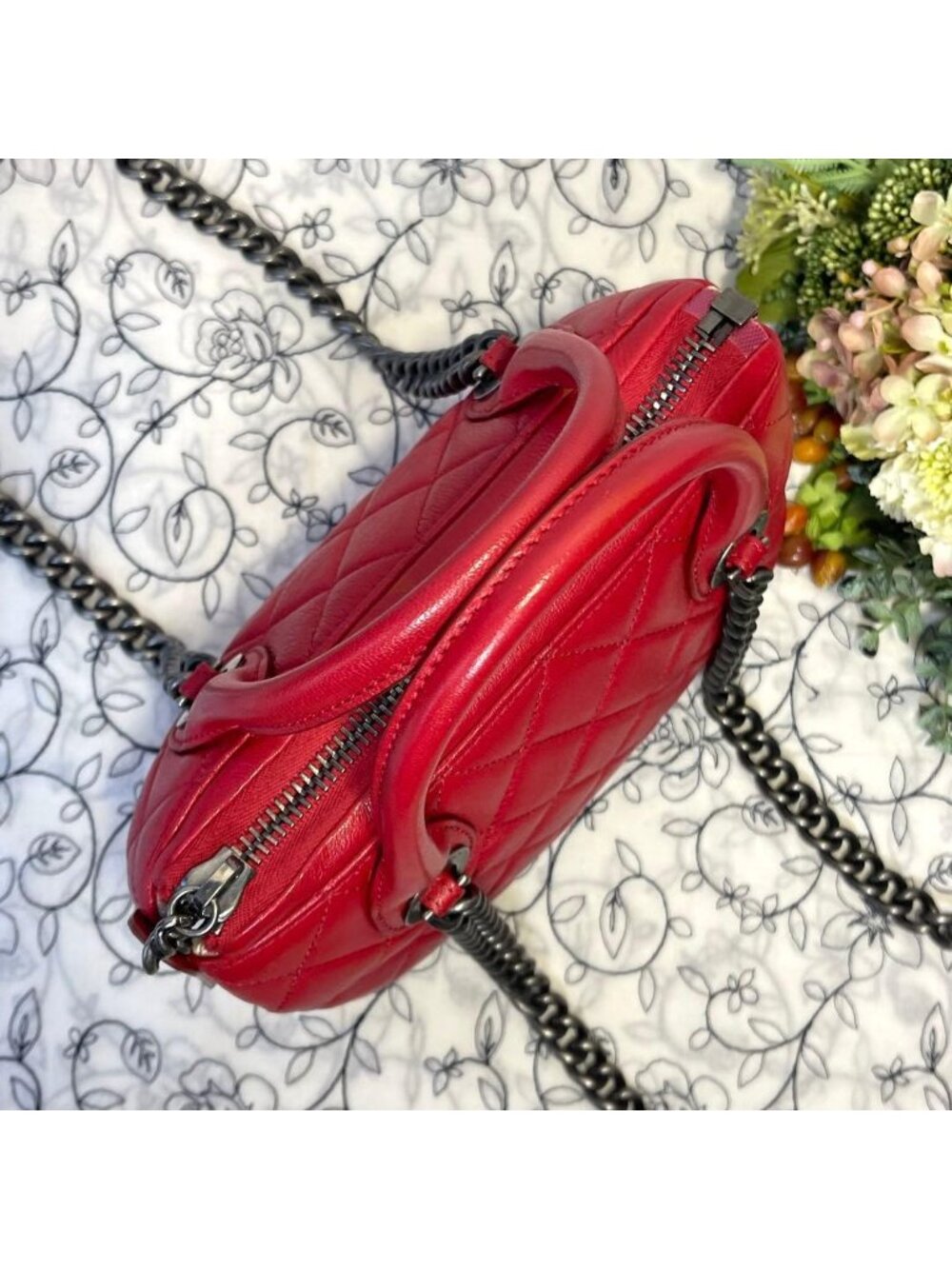 Chanel Quilted 2-Way Chain Shoulder Bag - Picture 8 of 15